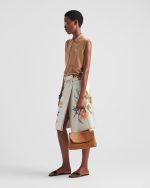 Prada Doux Medium Leather Shoulder Bag - Image 6